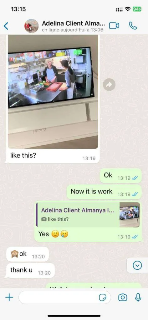 WhatsApp – Schneller technischer Support Interaktion 4